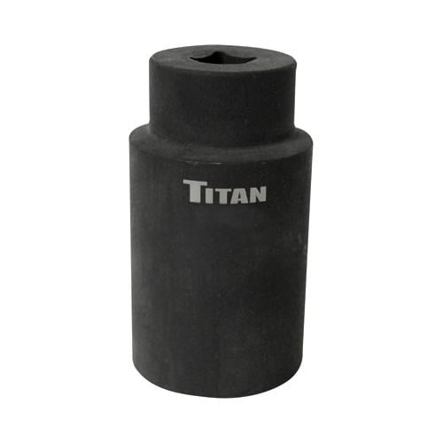 Titan Tools 15330 30 mm 1/2 Drive 6 Point Axle Nut Socket Titan Tools 15330 30 mm 1/2 Drive 6 Point Axle Nut Socket